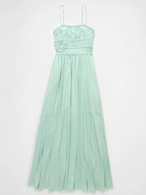American Eagle Sunchaser Smocked Maxi